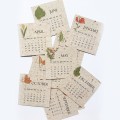  ESG禮品 -  環保纖維紙架種子月曆 