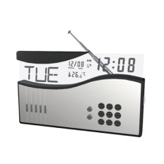 Desktop radio with Big display timer 