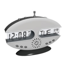  Desktop radio with display timer 
