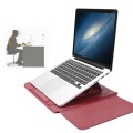 Stand folding PU Laptop Bag