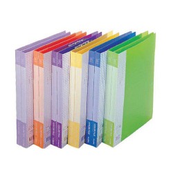 Plastic clip file