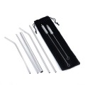 Stainless Steel Drinking Straws (7 Pieces Set)