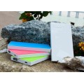 Colorful usb power bank 3000mah