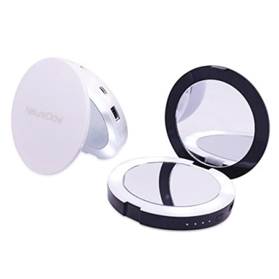 2 in 1 LED Mirror Power Bank