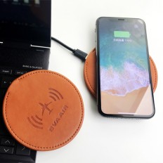 PU Leather Wireless Charger