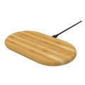 Bamboo Wood 3-in-1 Wireless Charger