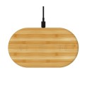 Bamboo Wood 3-in-1 Wireless Charger