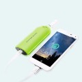 2 in 1 USB cable power bank keychain 5200mAh