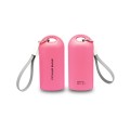 2 in 1 USB cable power bank keychain 5200mAh