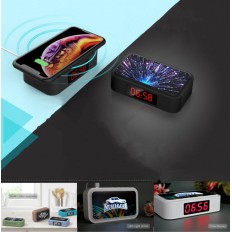 5W Wireless Charger With Clock