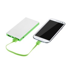 Colorful 2usb power bank 5000mah