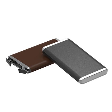 Leather style portable power bank5000mAh 