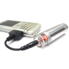 Portable mobile phone battery charger
