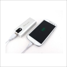Multi-function USB mobile battery charger 4600 mAh  + torch (power bank) 