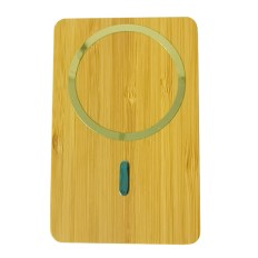 Mobile Power Magnetic Wooden Wireless Charger