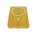 Mobile Power Magnetic Wooden Wireless Charger