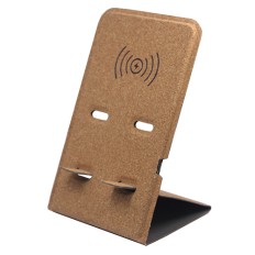 Cork Wireless Charging Phone Holder