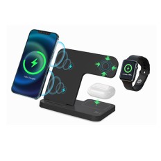 Fast Foldable 3 in 1 Wireless charger 15W