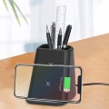 Led Logo Wireless Charger Stand Dual Usb Charger Wireless