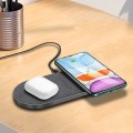 Fabric two-in-one wireless fast charging 15W