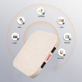 Eco Wheat Straw Square Dual USB Wireless Charger