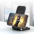 3 in 1 Foldable Wireless Charger Phone Stand