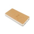 Cork Wheat Straw 8000mAh Power Bank with Wireless Function