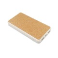 Cork Wheat Straw 8000mAh Power Bank with Wireless Function