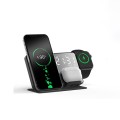 Multifunctional 4-in-1 Wireless Clock Watch Bluetooth Earphone Wireless Charging