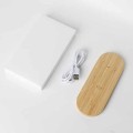 Bamboo Wood 15W Fast Charging 3 in 1 Wireless Charger