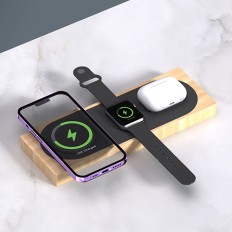 Eco-friendly Bamboo Wireless Charger