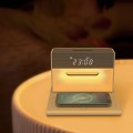  Mobile Phone Wireless Charger Bluetooth Speaker Desktop Colorful Small Table Lamp