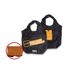 Polester foldable bag with PVC case