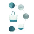 Contrast Color Tyvek Tote