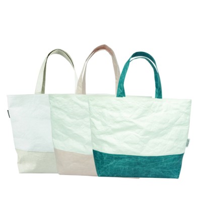 Contrast Color Tyvek Tote