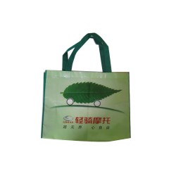 Foil printing shopping bag