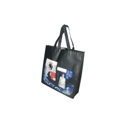 Laminating foil shopping bag