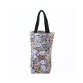 Portable Canvas Milk Tea Tote Handbag