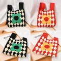 Japanese Style Knitted Lunch Bag