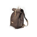 Roll Top Canvas Backpack