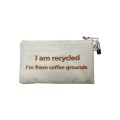 Coffee Grounds Zipper Bag