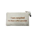 Coffee Grounds Zipper Bag