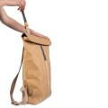 Easy-to-Clean Wash Kraft Paper Travel Backpack