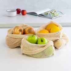 Environmentally Friendly Fruit and Vegetable Five-piece Mesh Bag Set