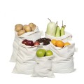 Fruit and Vegetable Drawstring Cotton Bag