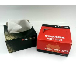 Flat Square shape box Tissue