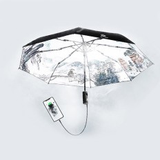 Multifunctional Misting Fan Umbrella