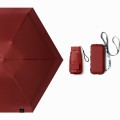 Flat 6 Folding Sunscreen Portable mini Umbrella