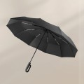 Fully Automatic 10-rib Folding Umbrella with Ring Buckle