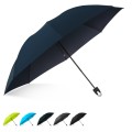 Quick-drying self-receiving reverse folding umbrella